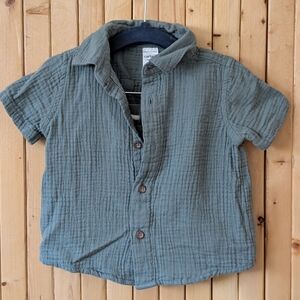 Carter's Toddler Gauze Button Down Set